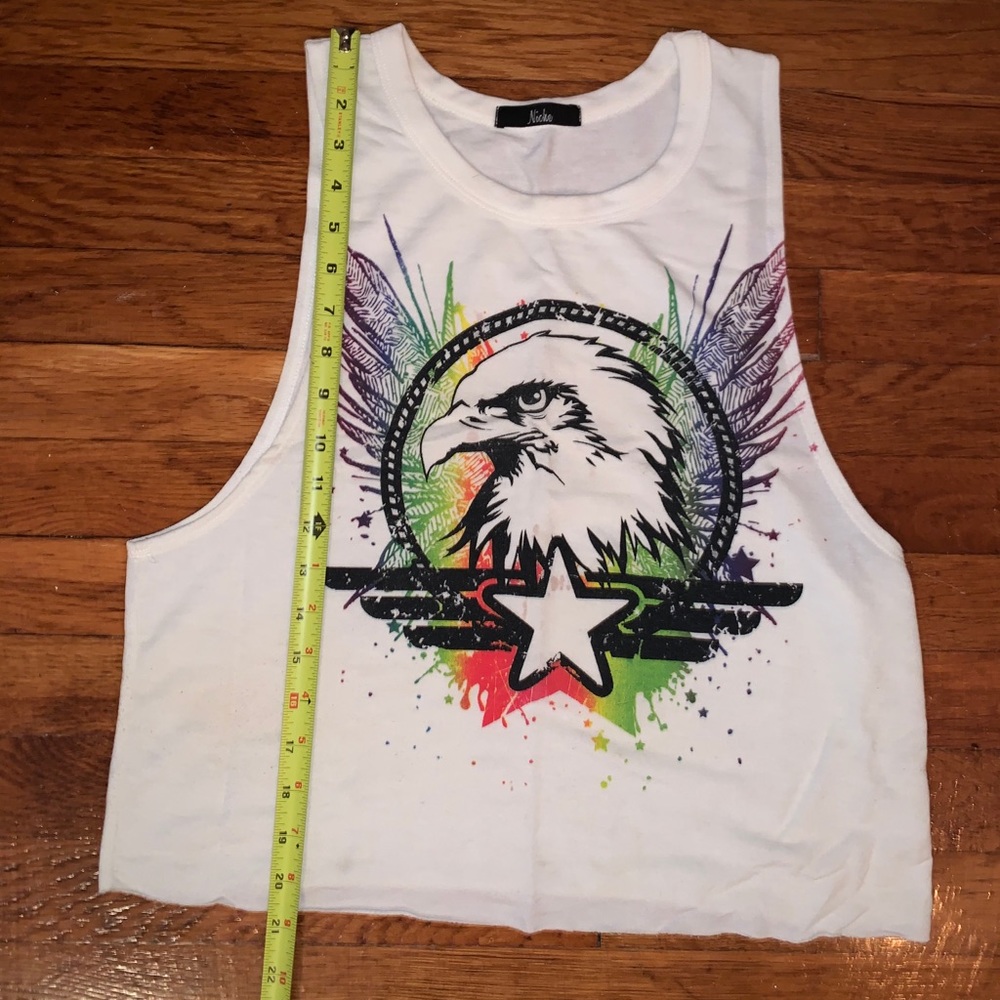 Small women’s tshirt eagle 4th of july America Independence Day backyard party